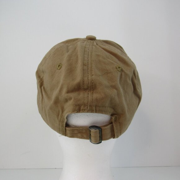 Cabala's Club Embroidered Logo Men's Brown Adjustable Strap Back Cap Hat - Picture 6 of 7